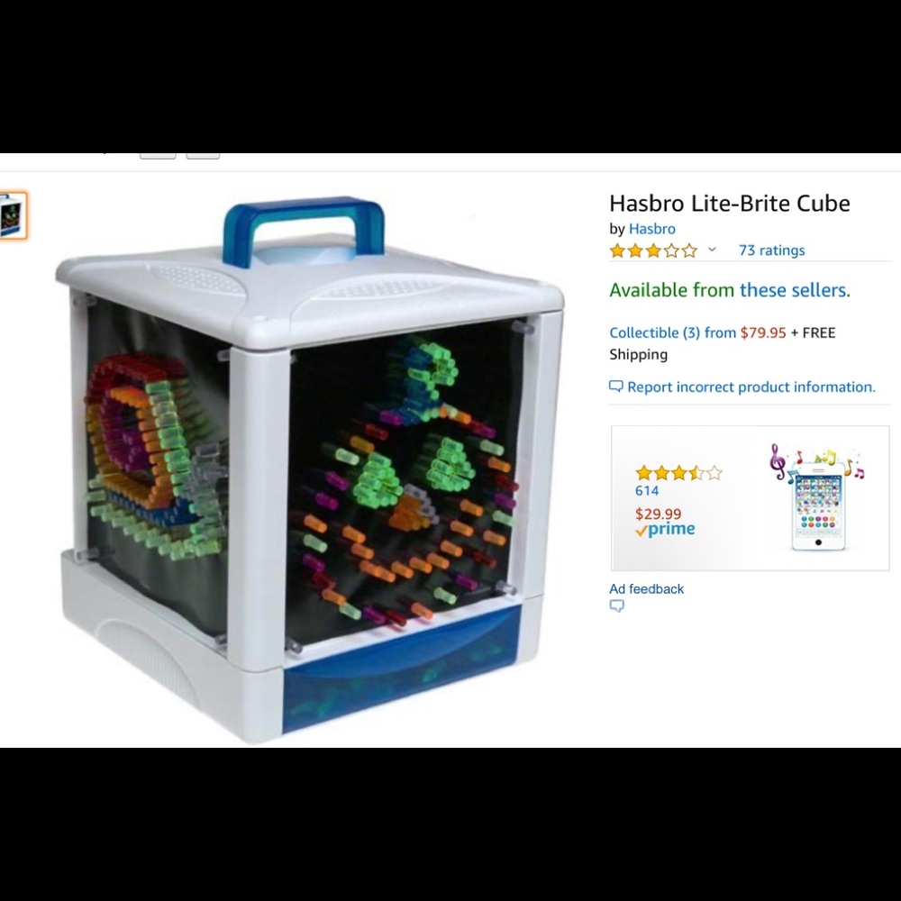 Collectible - Hasbro Light bright cube - Picture 7 of 8